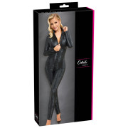 Cottelli Jumpsuit i Slangeskinds Look med Lynlås