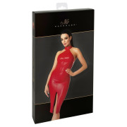 Noir Handmade Rød Kjole Midi Lang