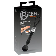 Rebel Rope Cock Strap Silikone Penisring med Kugle