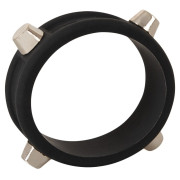 Rebel Cock Ring Silikone Penisring med Nitter