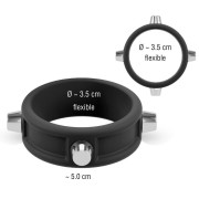 Rebel Cock Ring Silikone Penisring med Nitter