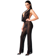 Noir Handmade Gennemsigtig Glitter Jumpsuit