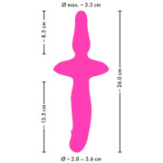 Couples Choice 2in1 Vibrator og Buttplug