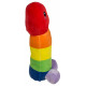 Regnbue Farvet Penis Plys Bamse