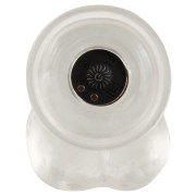 Crystal Clear Gennemsigtig Vibrator med Sugekop