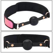 Vivid Sakura Bondage Sæt i Pink Metallic Look