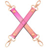 Vivid Sakura Bondage Sæt i Pink Metallic Look