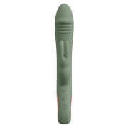 You2Toys Slim Rabbit Olive Vibrator