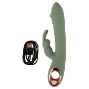 You2Toys Slim Rabbit Olive Vibrator