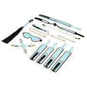 Vivid Sorairo Bondage Sæt i Blå Metallic Look