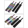 Vivid Niji Bondage Sæt i Glossy RainbowMetallic Look