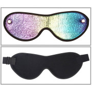 Vivid Niji Bondage Sæt i Glossy RainbowMetallic Look