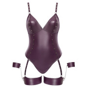 Cottelli Bondage Curves Body med Lår og Håndleds Manchetter