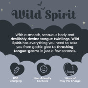 Unihorn Wild Spirit Enhjørning Tunge Vibrator