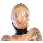 Late X Vakuum Latex Maske med Åndehul