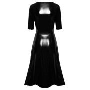 Black Level Lang Sort Lak Kjole