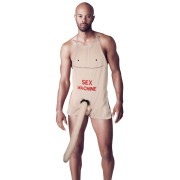 Sex Machine Forklæde med Stor Penis
