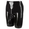 Late X Latex Lange Shorts med Penis Sleeve