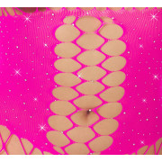 Fantasy Vævet Catsuit med Rhinsten