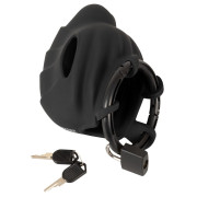 Black Velvets Silikone Cock & Ball Cage