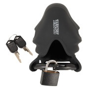 Black Velvets Silikone Cock & Ball Cage