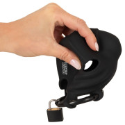 Black Velvets Silikone Cock & Ball Cage