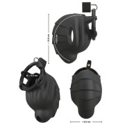 Black Velvets Silikone Cock & Ball Cage