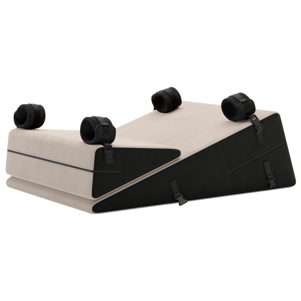 Liberator Bondage Wedge Ramp Combo med Håndledsmanchetter