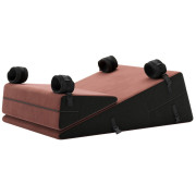 Liberator Bondage Wedge Ramp Combo med Håndledsmanchetter