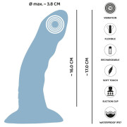 Heart Guy Blue Opladelig Dildo Vibrator