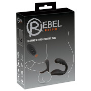Rebel Cock Ring med Fjernbetjent Prostata Vibrator