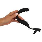 Rebel Cock Ring med Fjernbetjent Prostata Vibrator