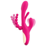 Sweet Smile Triple Vibrator med Flicking Tongue