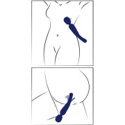 Sweet Smile 2in1 Magic Wand med Flicking Tongue