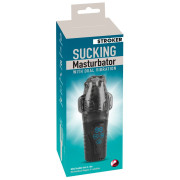 Stroker Masturbator med Dobbelt Vibration og Sugefunktion