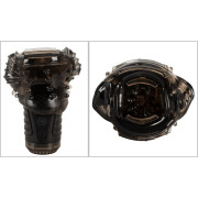 Stroker Masturbator med Dobbelt Vibration og Sugefunktion