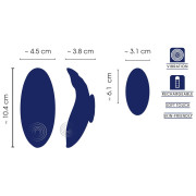 Sweet Smile Fjernbetjent og Vandtæt Trusse Vibrator