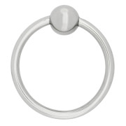 Glans Ring med Kugle