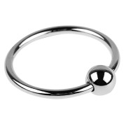 Glans Ring med Kugle