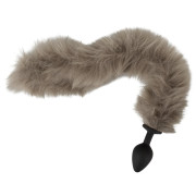 Flutty Tail Anal Plug med Hale af imiteret Pels