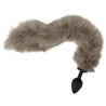 Flutty Tail Anal Plug med Hale af imiteret Pels