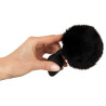 Fluffy Tail Bunny Play Silikone Anal Plug Medium