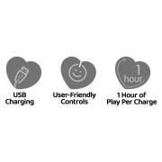 Unihorn Blaze Diablo Enhjørning Tunge Vibrator