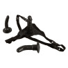 You2Toys Black Strap On Dildo Sæt