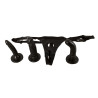 You2Toys Black Strap On Dildo Sæt
