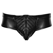 Svenjoyment Wetlook Jock med Lynlås