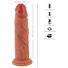 Realistixxx Real Skin Silikone Sugekop Dildo