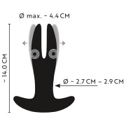 ANOS Fjernbetjent Anal Spreader med Vibrator