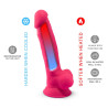 Silexd Memory Realistisk Silikone Dildo