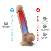 Silexd Memory Realistisk Silikone Dildo
